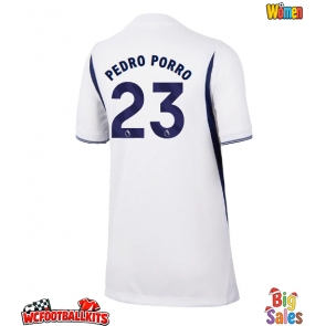 Tottenham Hotspur Pedro Porro #23 Replica Home Stadium Shirt for Women 2026-27 Short Sleeve